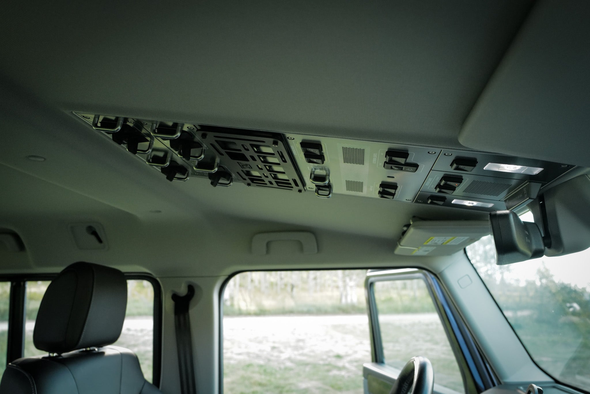 INEOS Grenadier Overhead MOLLE Panel | Cabin Organizer