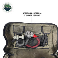 Large Recovery Bag With Handle And Straps - #16 Waxed Canvas Storage