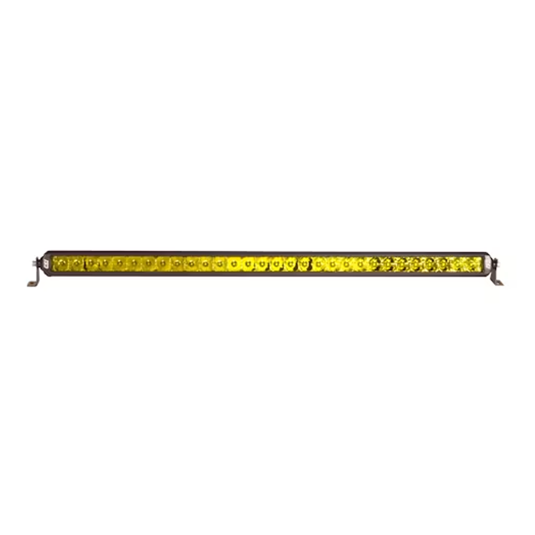 CSI 30 in. Single Row LED Light Bar - 150W Gold Lens