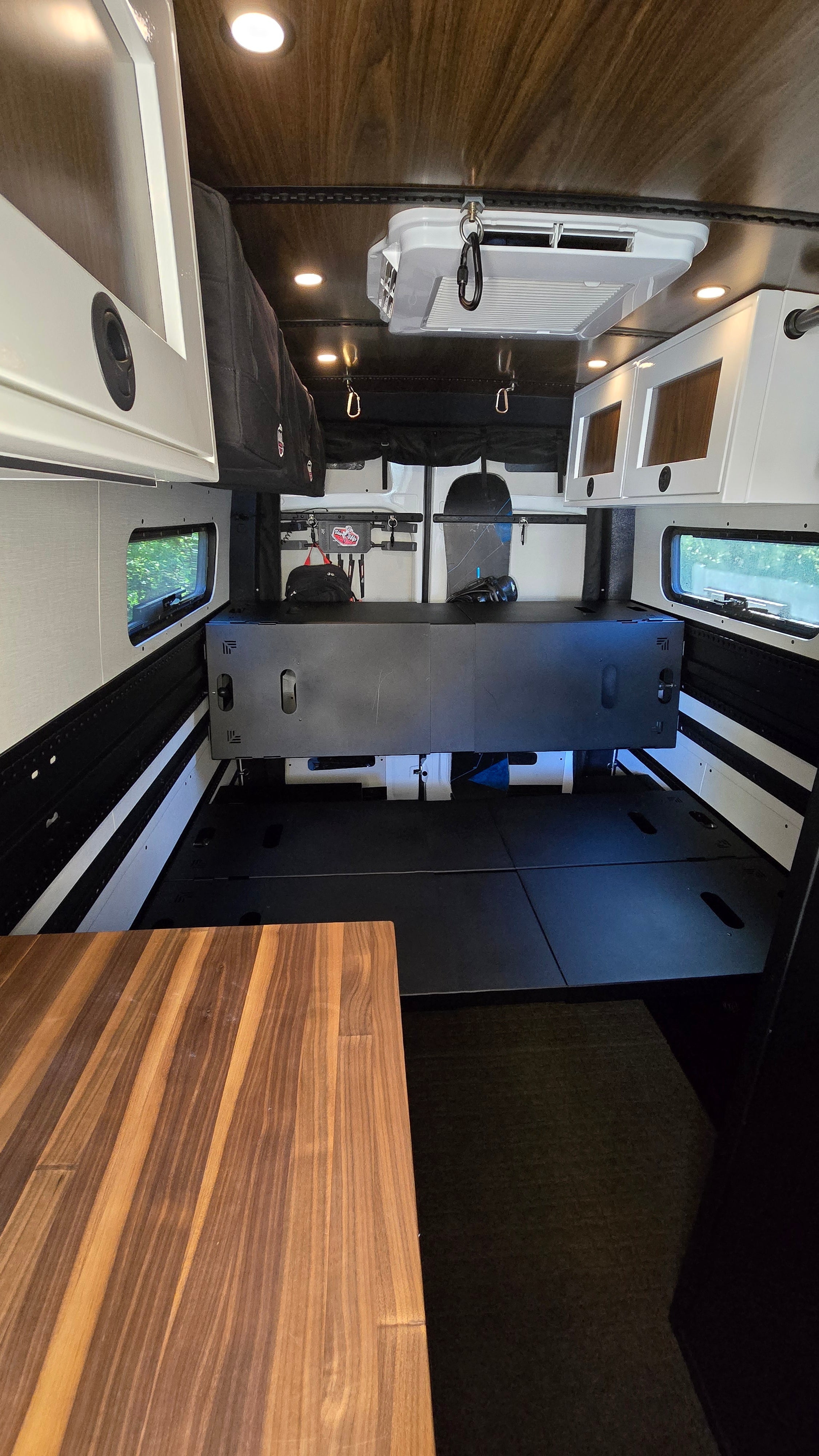 Van Wife Components 4 Panel Modular Bed System – Adjustable Van Bed & Multi-Function Platform