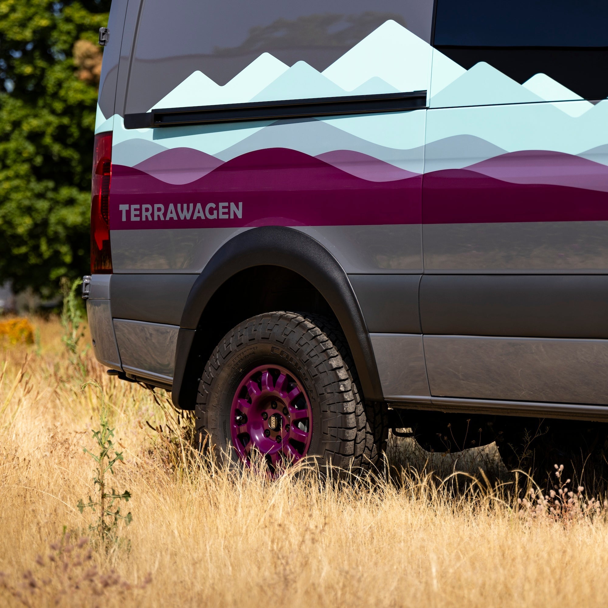 Terrawagen Desert Defender Classic Fender Flares – Rounded Rear Arch for 2019–2025 Mercedes Sprinter