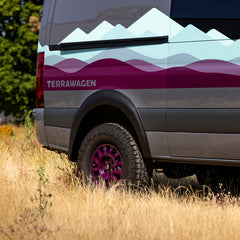 Terrawagen Desert Defender Classic Fender Flares – Rounded Rear Arch for 2019–2025 Mercedes Sprinter