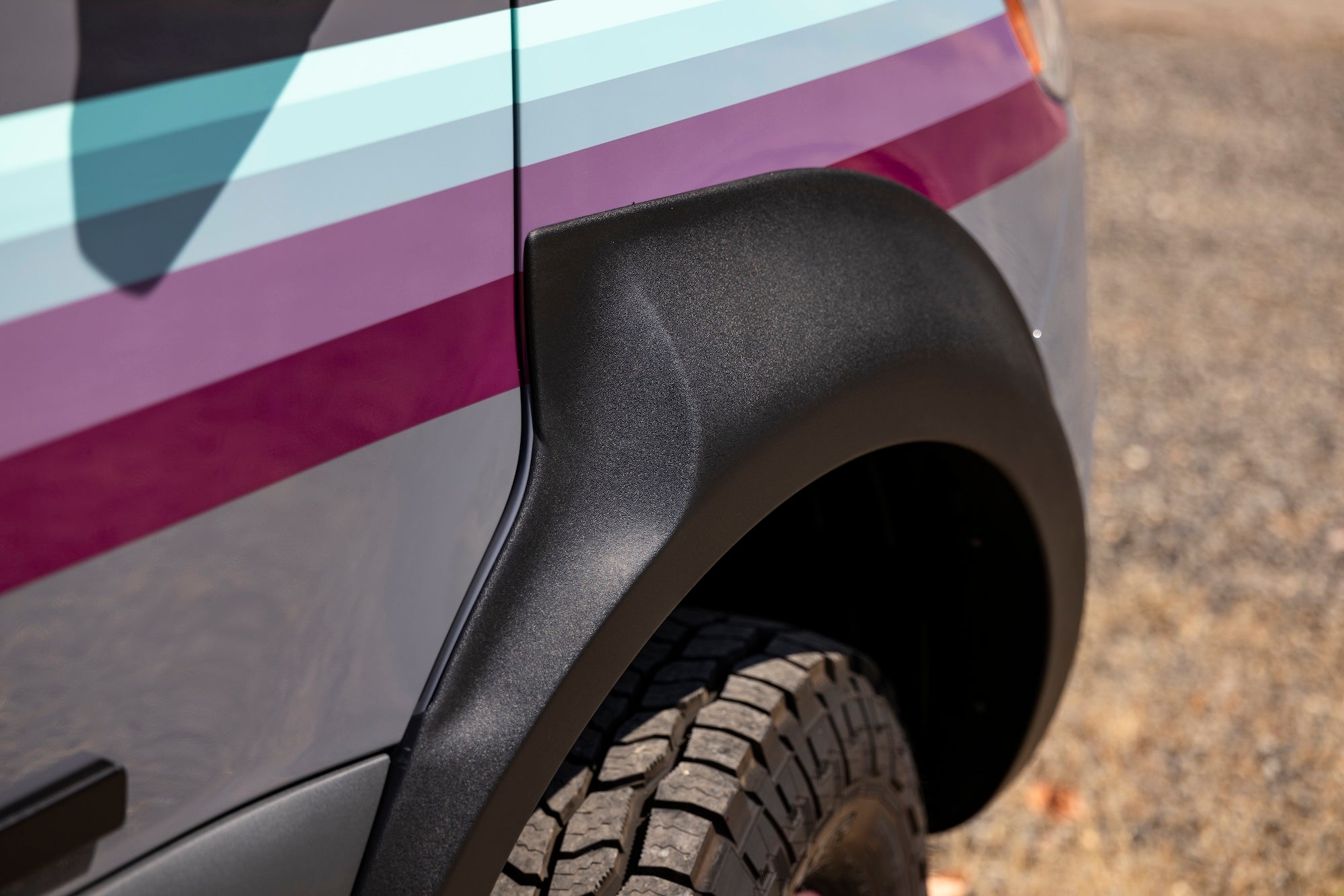 Terrawagen Desert Defender Classic Fender Flares – Rounded Rear Arch for 2019–2025 Mercedes Sprinter