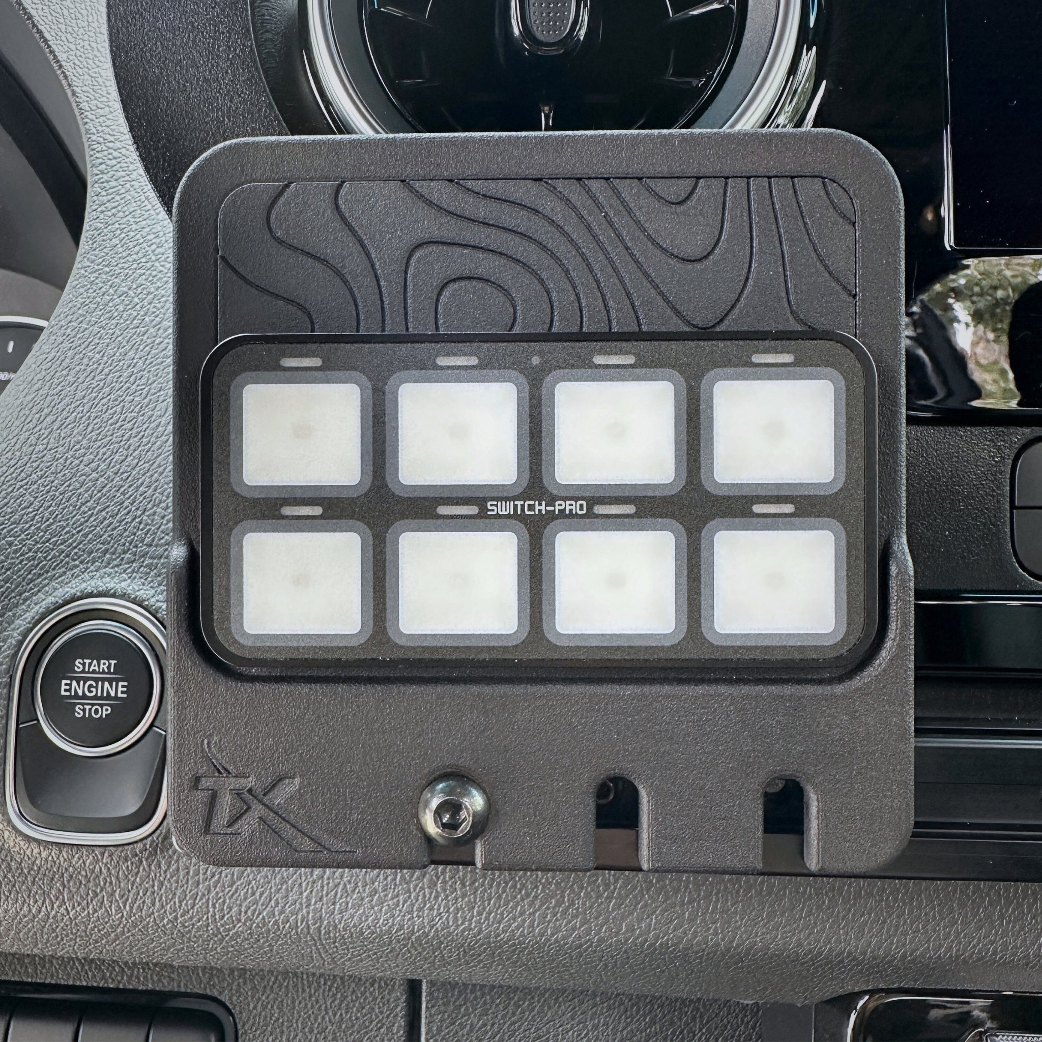 Switch-Pros Navidok Mounting Plate for Overlander & Overlander X – Universal 8 & 12 Panel Fit