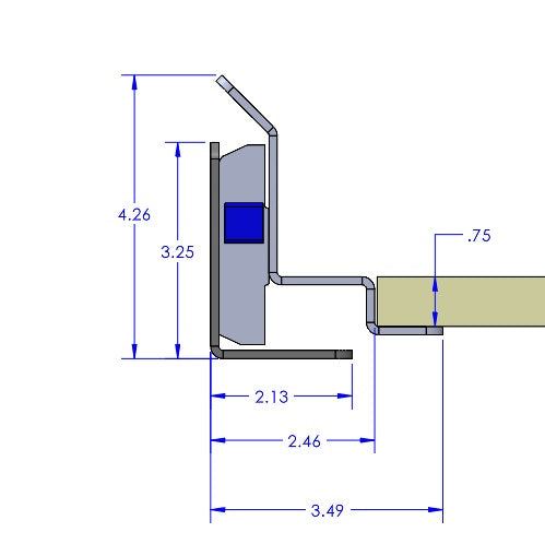 60-Inch DIY Slide Tray Kit for Vans, Campers & Overland Storage