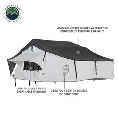 Nomadic 3 Arctic White Extended Roof Top Tent