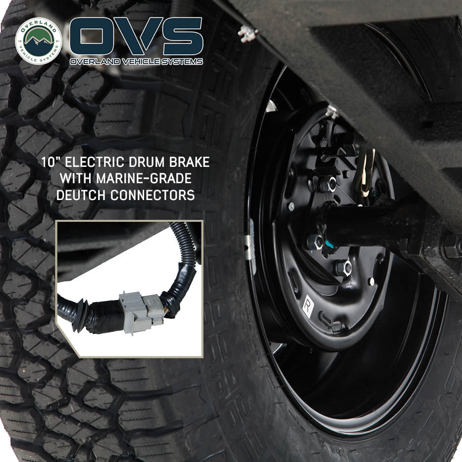Off Road Trailer - Military Style With Full Articulating Suspension