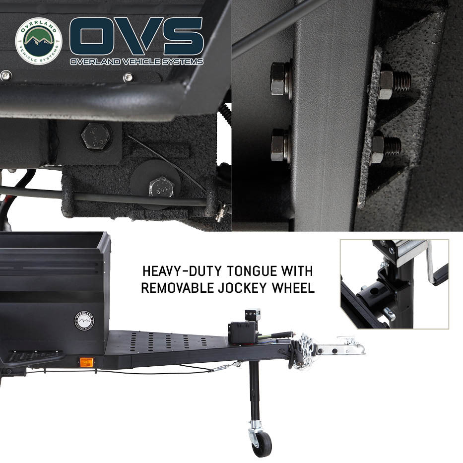 Off Road Trailer - Military Style With Full Articulating Suspension