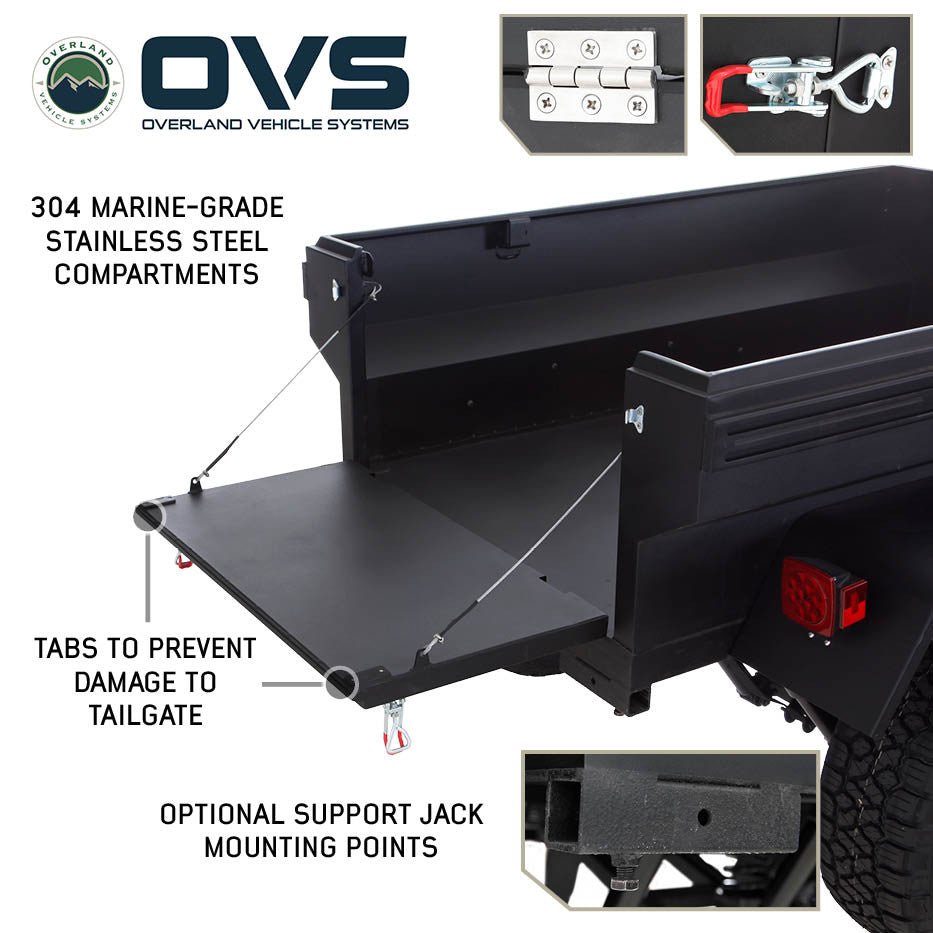 Off Road Trailer - Military Style With Full Articulating Suspension
