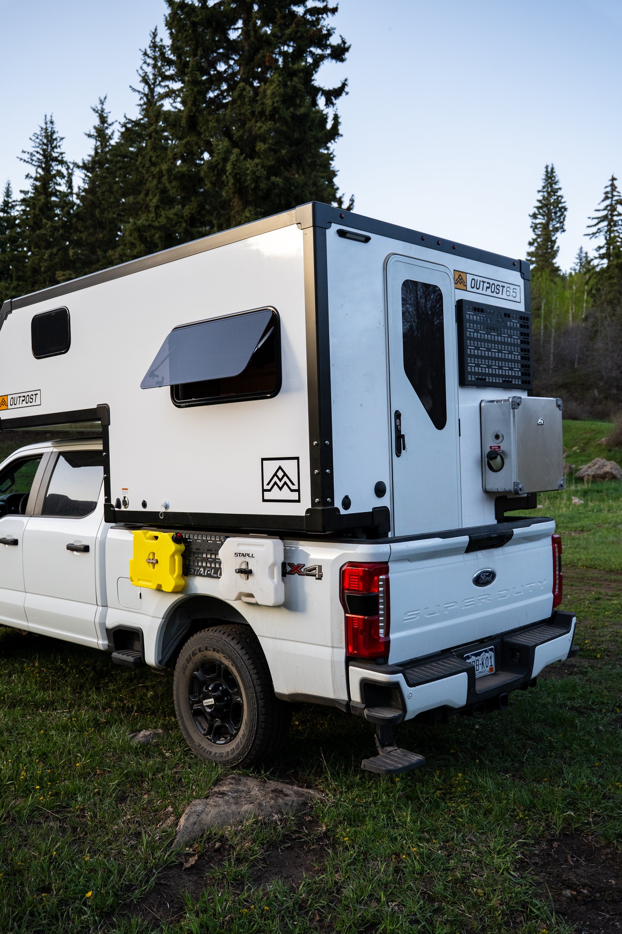 48" x 10" Fender Rack by STAPLL | Full-Length MOLLE Panel for Truck Bed Gear Mounting