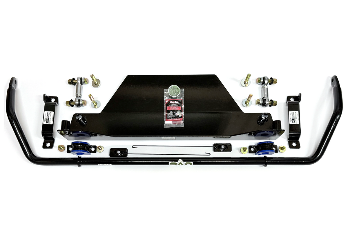 PAD-149 Front Auxiliary 1-1/8” Heavy Duty Sway Bar for 2019–2025 Mercedes Sprinter 3500 (For Dually Rear Wheel Drive Vehicles Only)