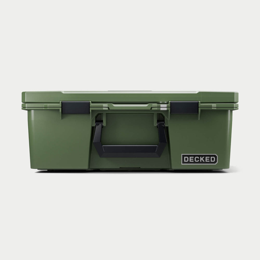 [A0020-HRAK-GRN] Front view of the Ranger Green Halfrack 32.