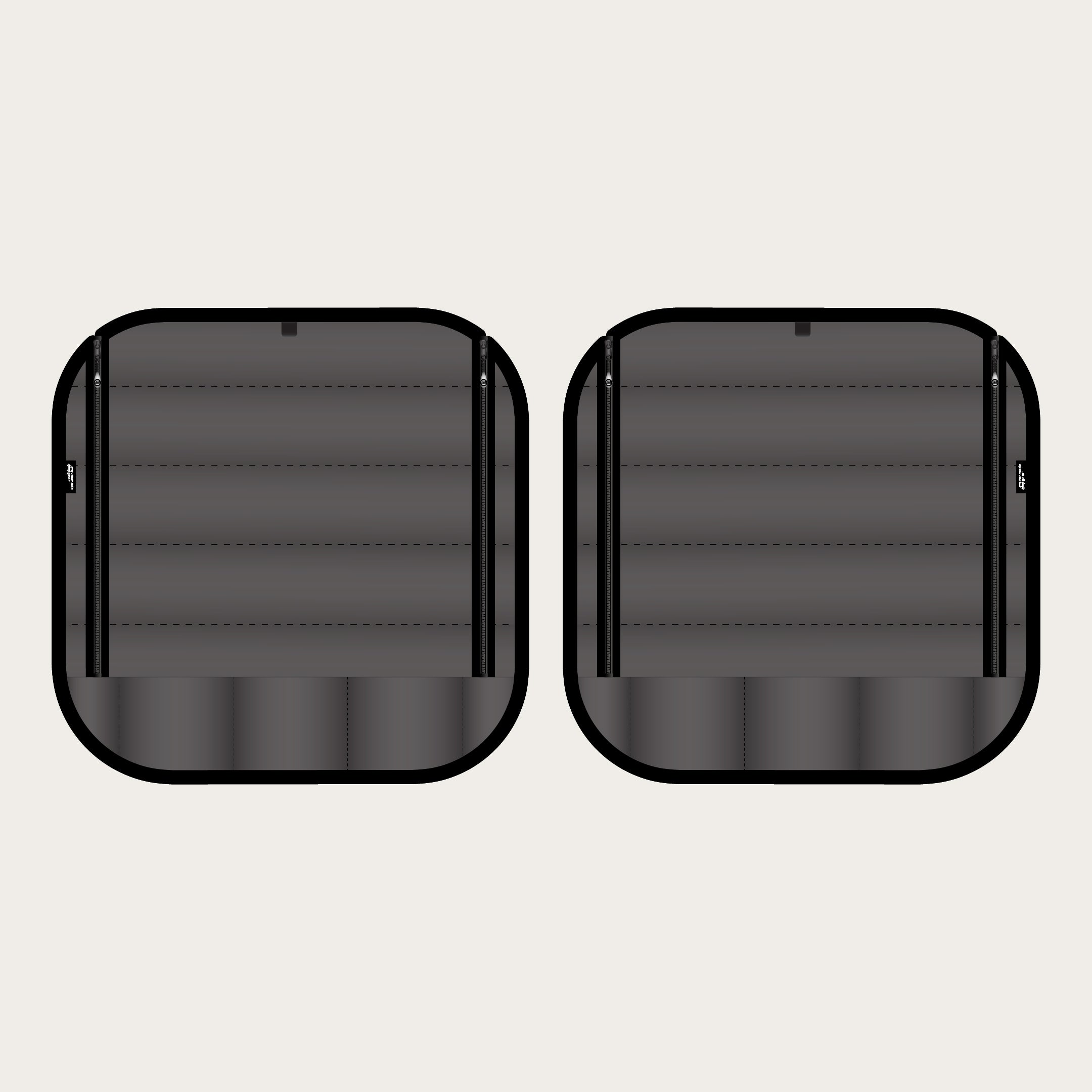 Promaster - Rear Doors (set) Zipper Series