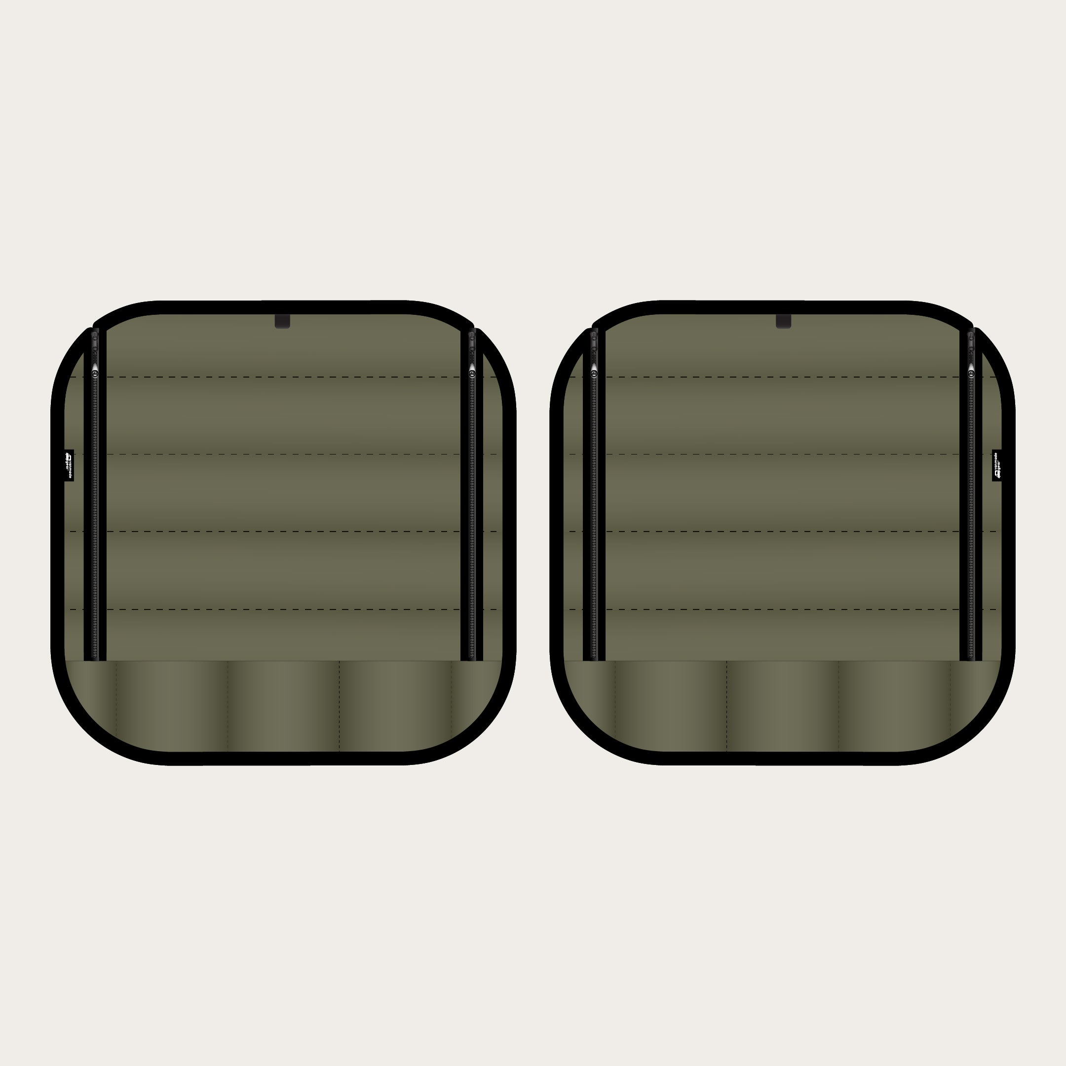 Promaster - Rear Doors (set) Zipper Series