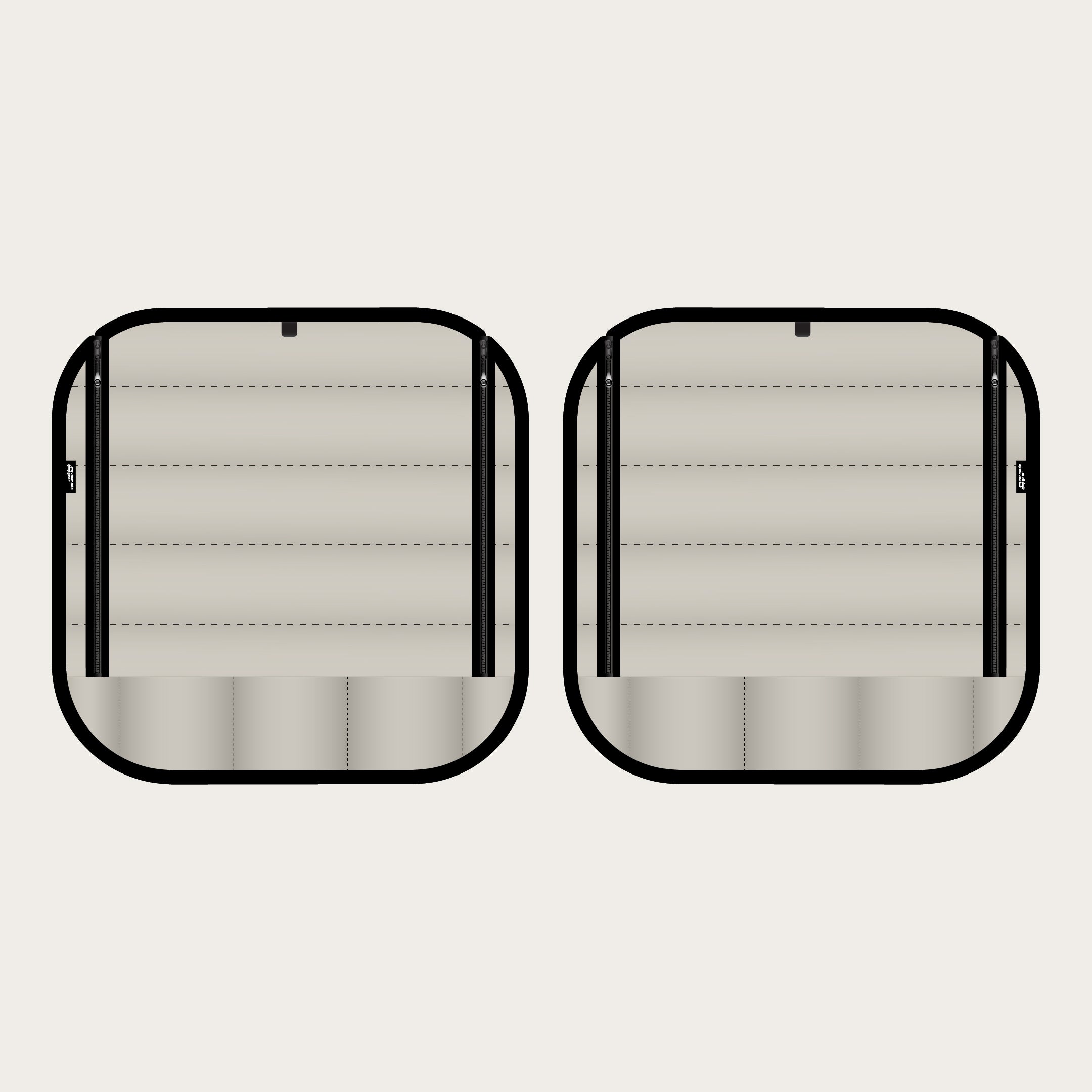 Promaster - Rear Doors (set) Zipper Series