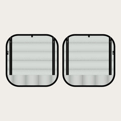 Promaster - Rear Doors (set) Zipper Series
