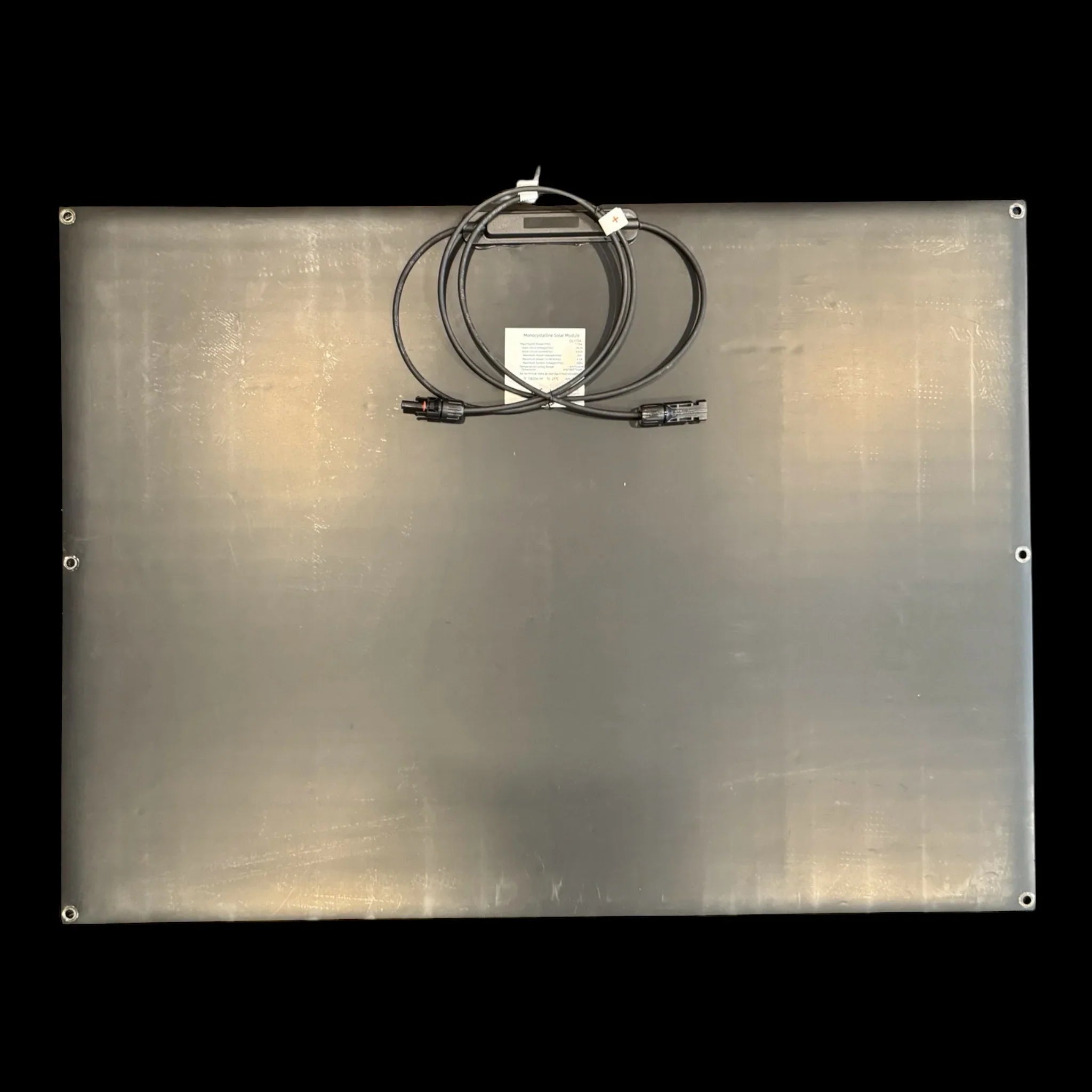 Van Wife Components 115W Semi-Rigid Walkable Solar Panel – High Efficiency Shingled Design (25.5" x 35")