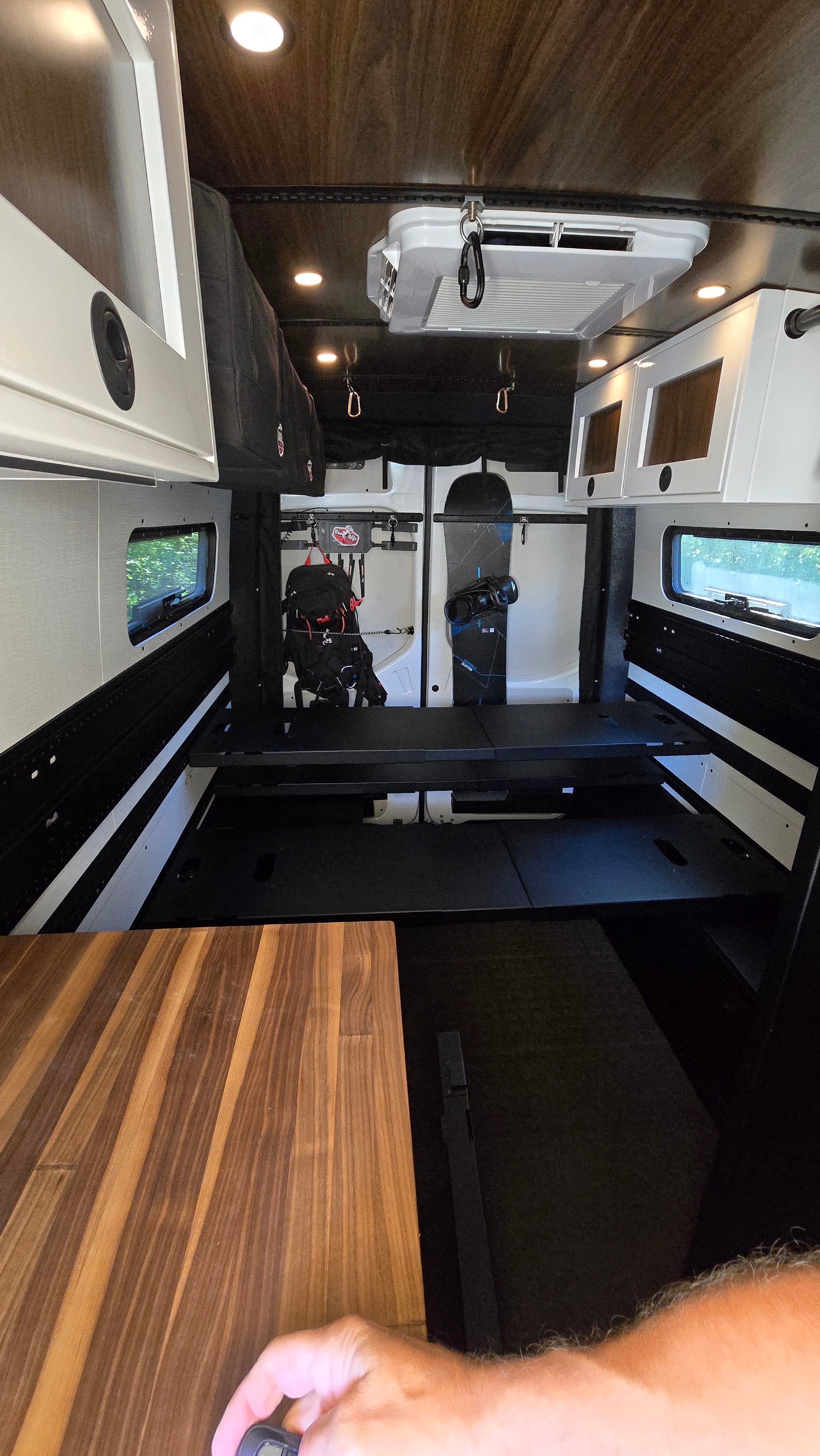 Van Wife Components 4 Panel Modular Bed System – Adjustable Van Bed & Multi-Function Platform