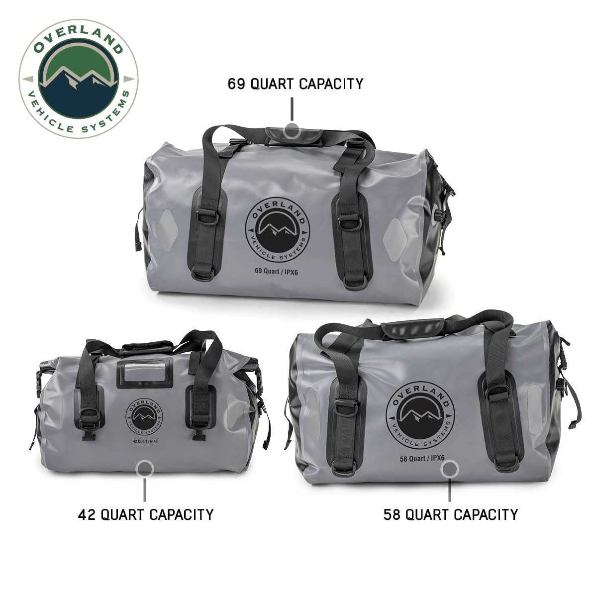 Portable Dry Storage Bags all