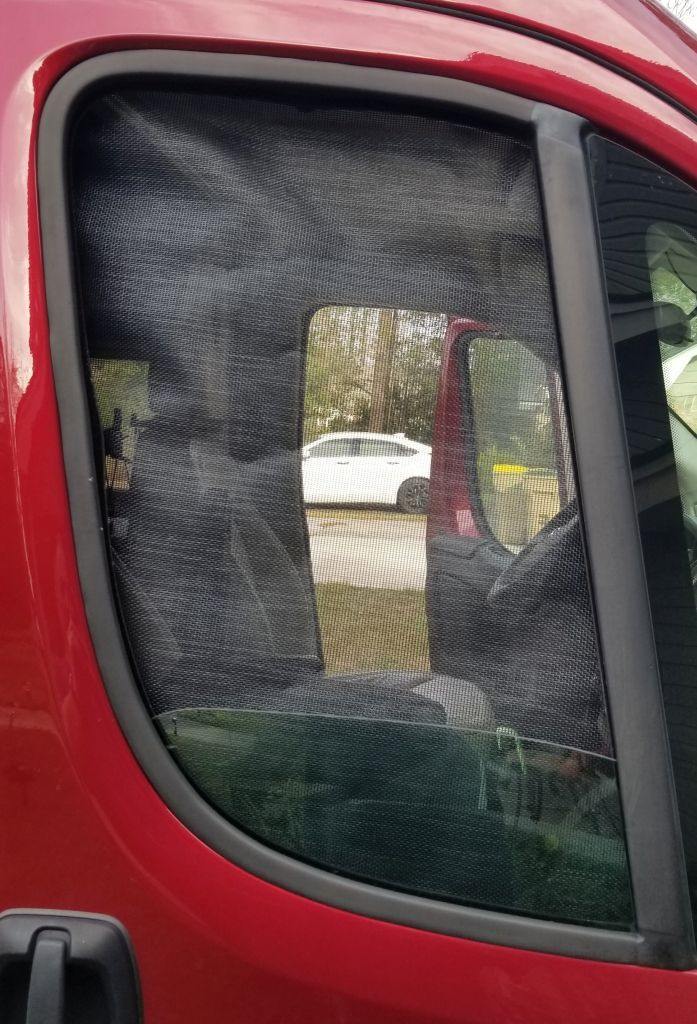 VanMade Gear Transit Front Door Mosquito Net (Set) *MADE TO ORDER*