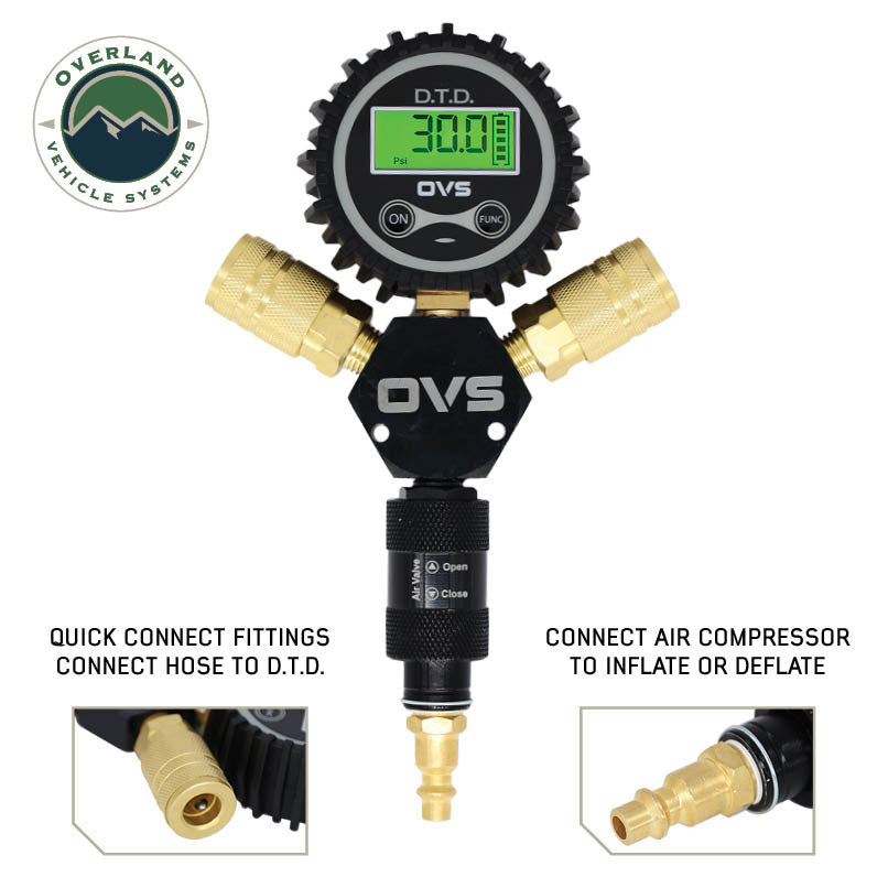 Quick Flate Tire Inflation/Deflation Systems - 2 or 4 Tire Systems Manifold
