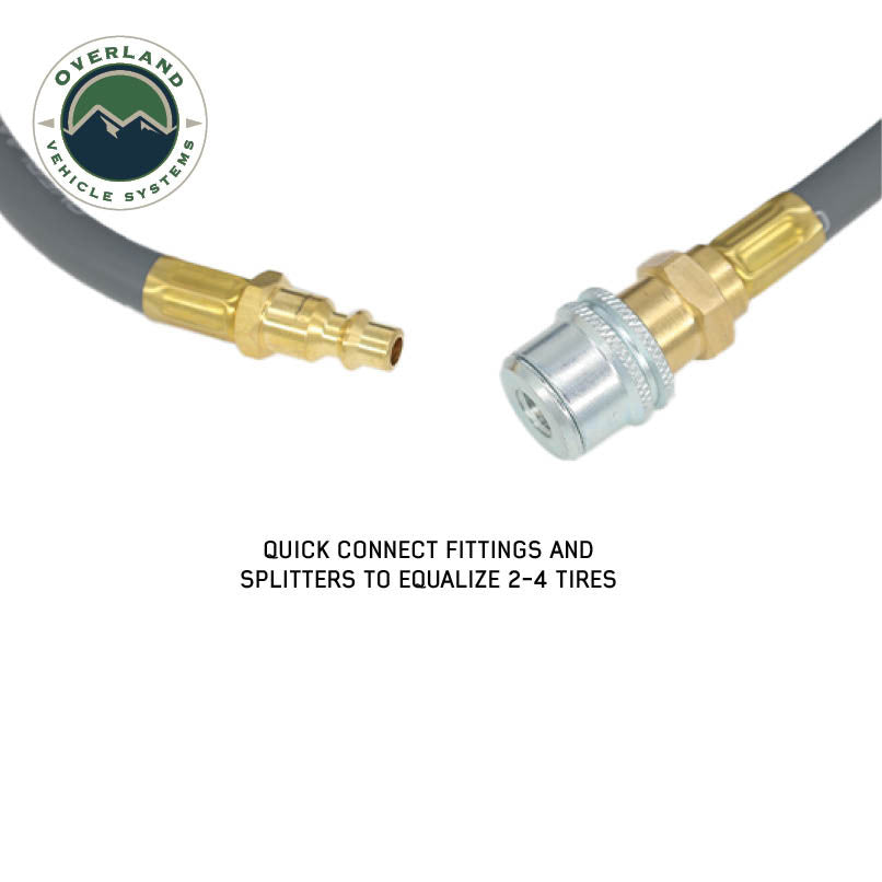 Quick Flate Tire Inflation/Deflation Systems - 2 or 4 Tire Systems Quick connect