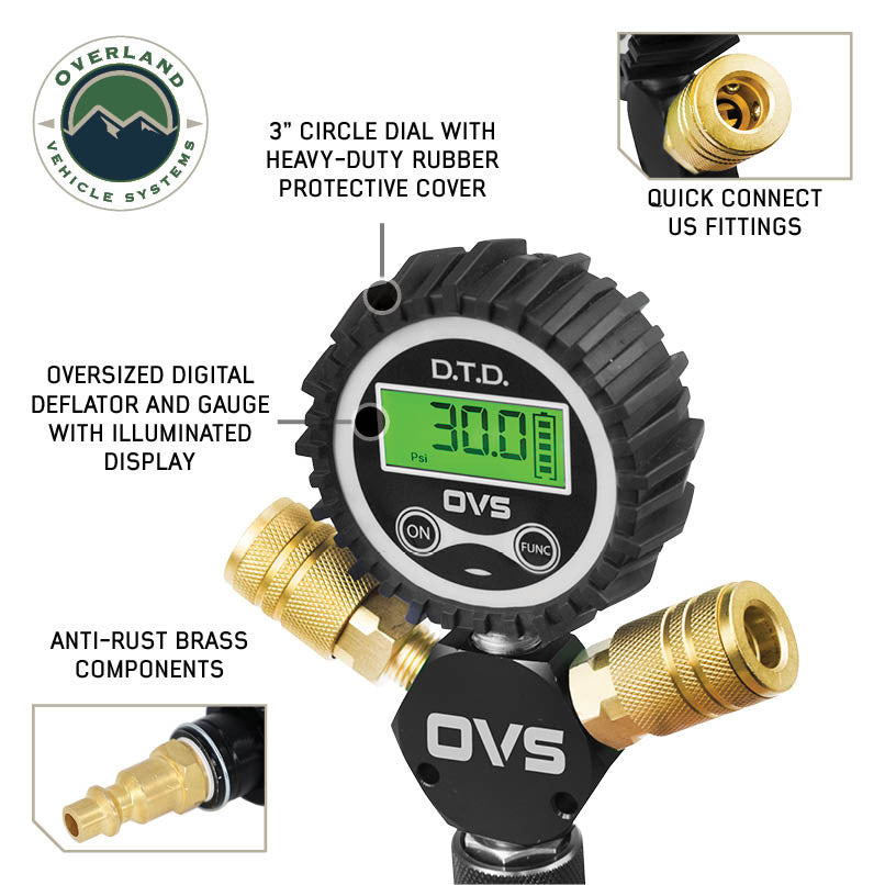 Quick Flate Tire Inflation/Deflation Systems - 2 or 4 Tire Systems manifold