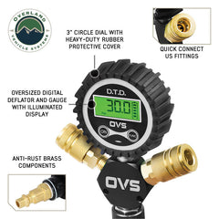 Quick Flate Tire Inflation/Deflation Systems - 2 or 4 Tire Systems manifold