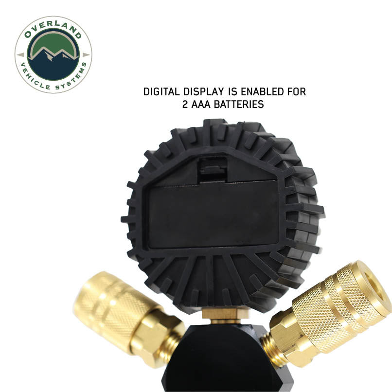 Quick Flate Tire Inflation/Deflation Systems - 2 or 4 Tire Systems battery