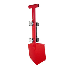 Shovel / Mount Combo - Red Mini Shovel / Black SSM with Knobs