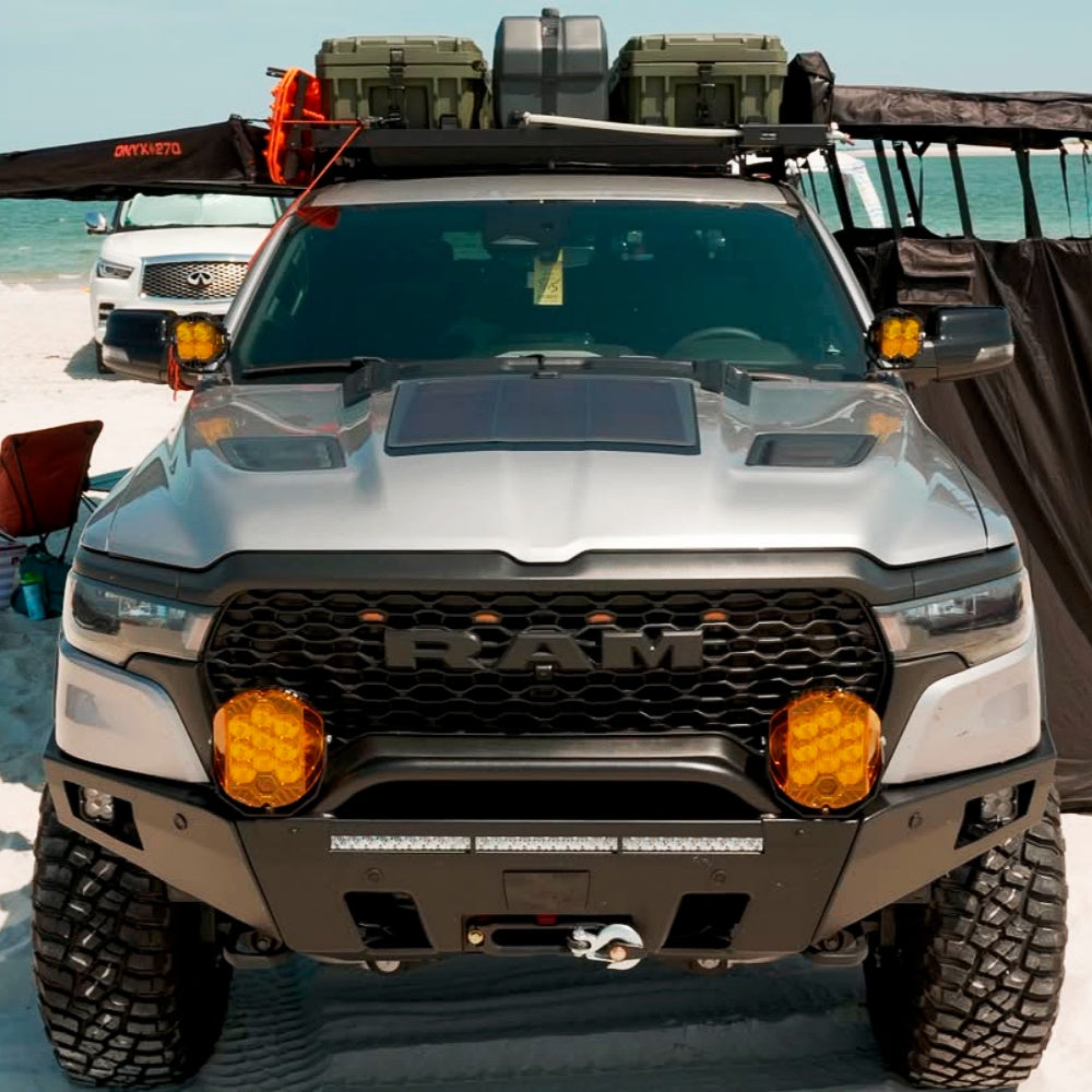 Ram-1500-Rebel-Lensun-70W-Hood-Solar-Panel-1