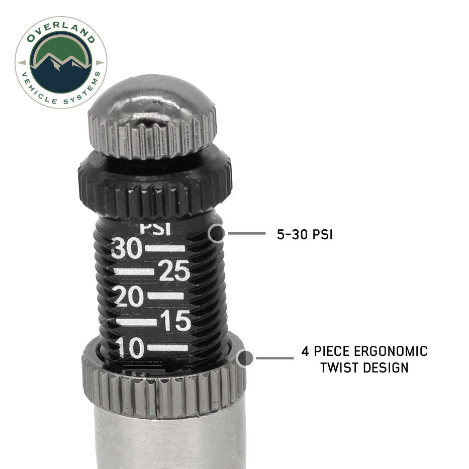 Rapid Tire Deflators - 4 Piece Adjustable Kit (5-30 PSI) Top