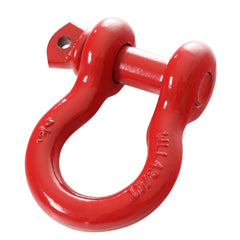 Recovery Shackle D-Ring 3/4" - 9,500 LBS Rated Red