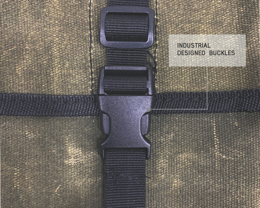 Recovery Wrap Storage Bag buckles