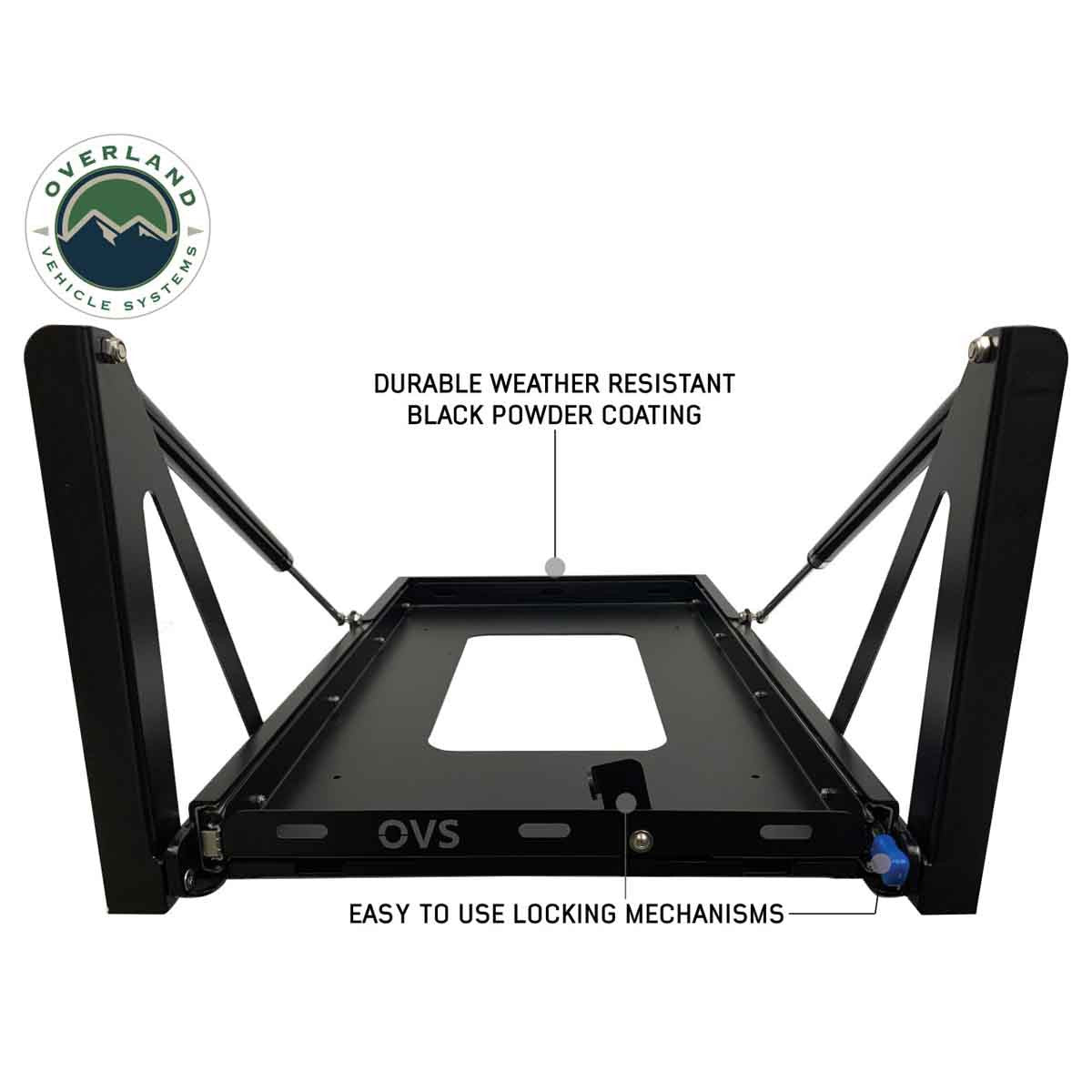 Small Refrigerator Slide & Tilt Tray – Fridge Mount Front