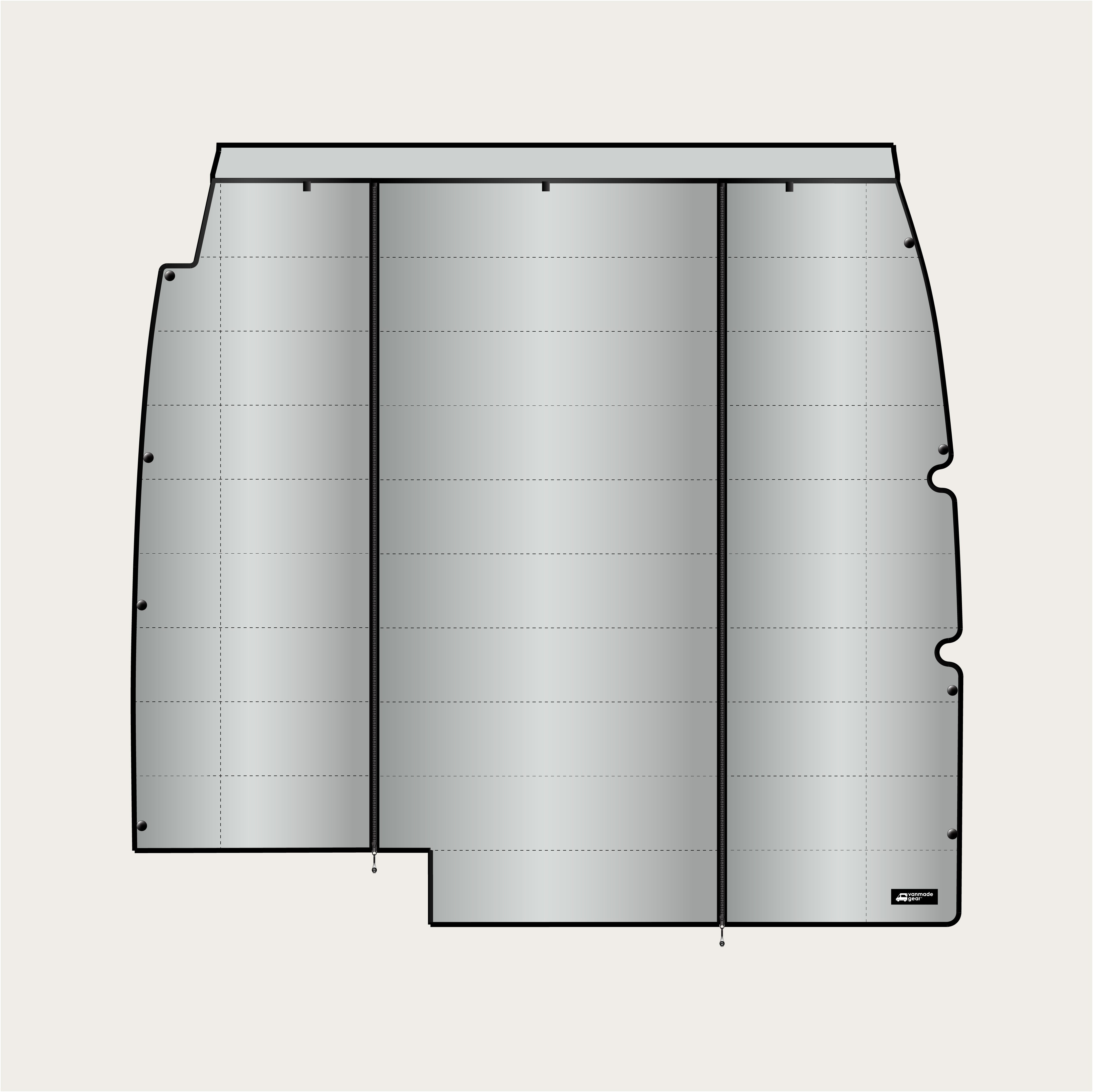 Revel 2021+ Cab Partition