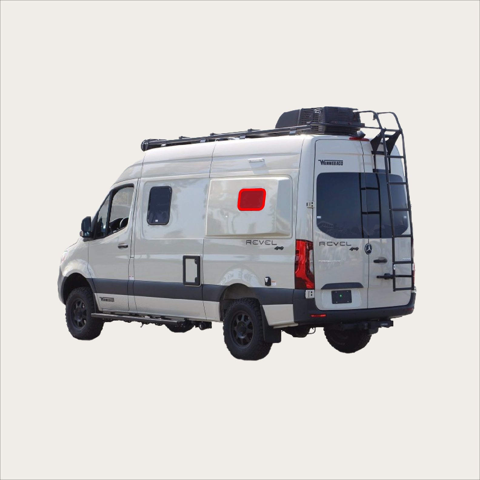 Tiffin GH1  - Bunk Window Zipper Shade