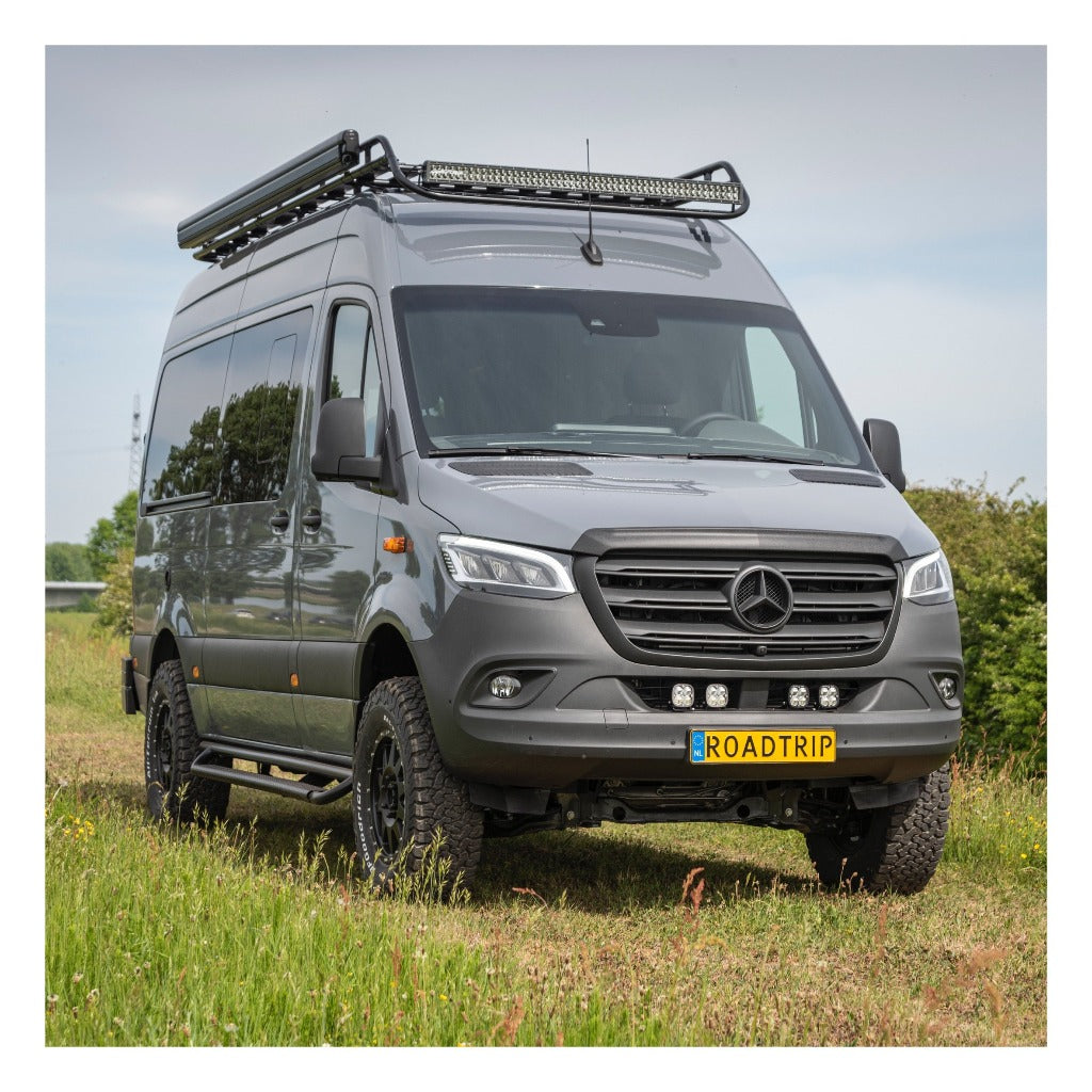 Aero Hood Spoiler for Mercedes Sprinter 907 (2019–2026+) – Hood Paint Protection & Debris Deflector