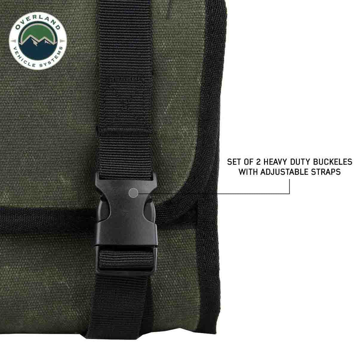 Rolled Bag First Aid - #16 Waxed Canvas Universal