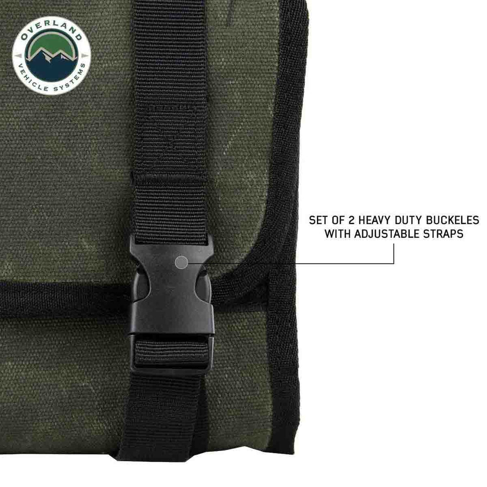 Rolled Bag First Aid - #16 Waxed Canvas Universal