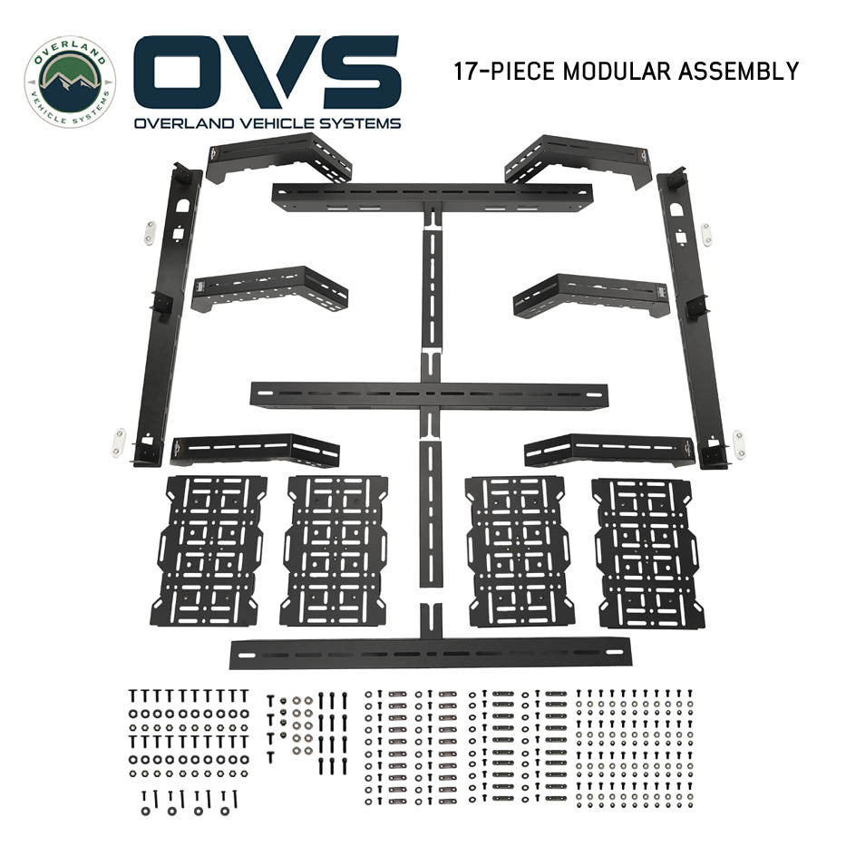 Ruff Rax 2019-2023 Ford Ranger 5 ft Modular Bed Rack Pieces