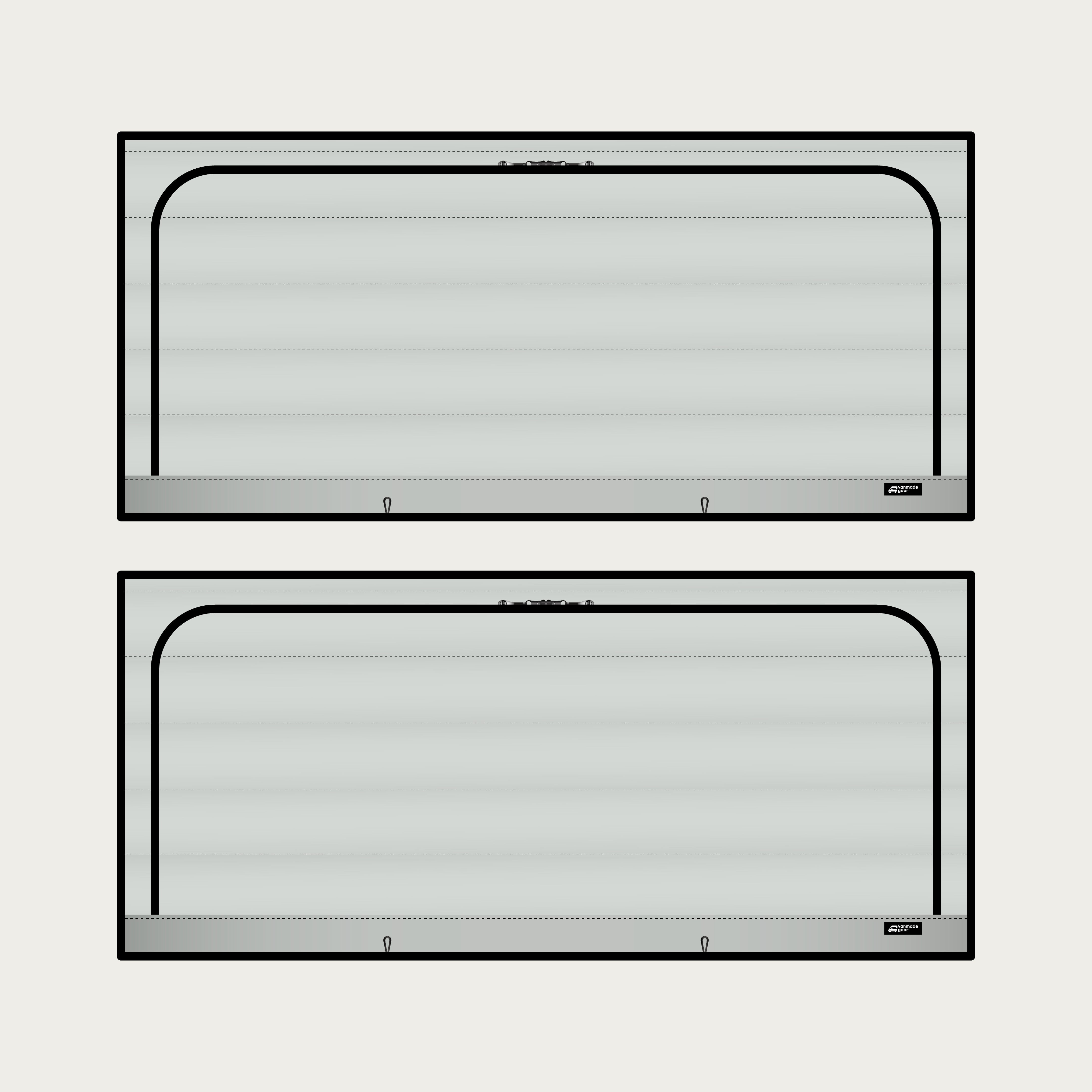 Tiffin Open Trail - Bed Zipper Shade (Set)