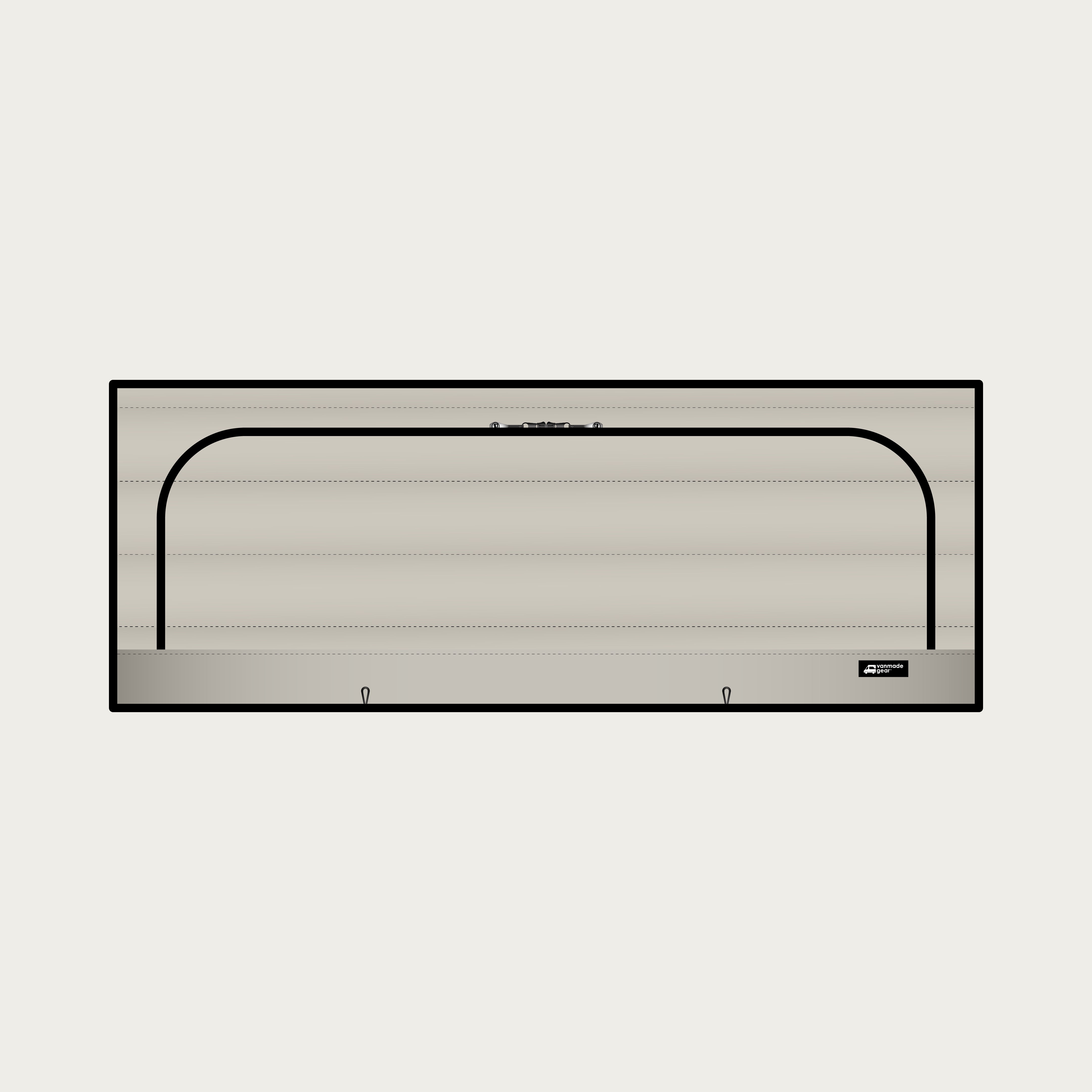 Tiffin Open Trail - Rear Wall Zipper Shade