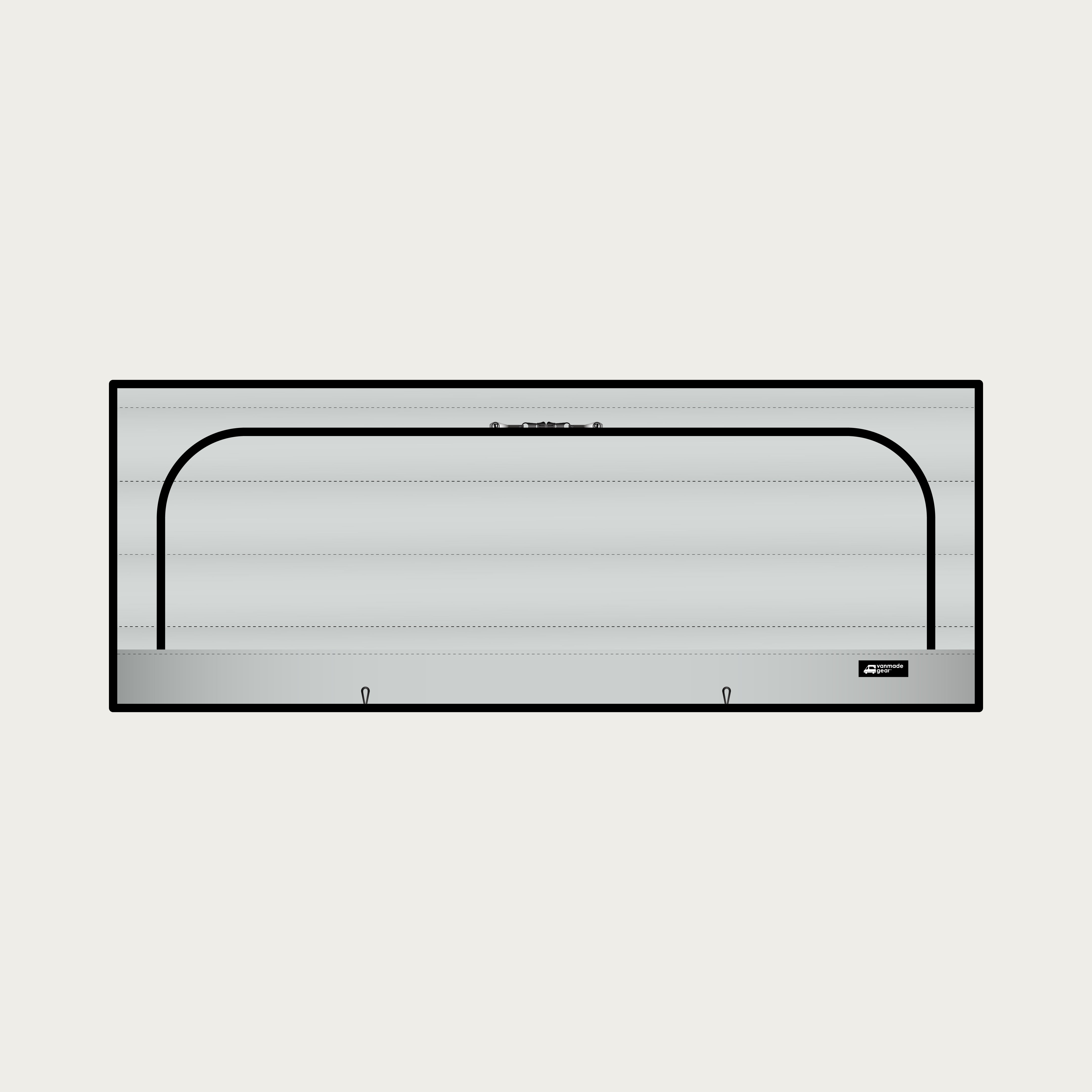 Sprinter Ekko - Kitchen Zipper Shade