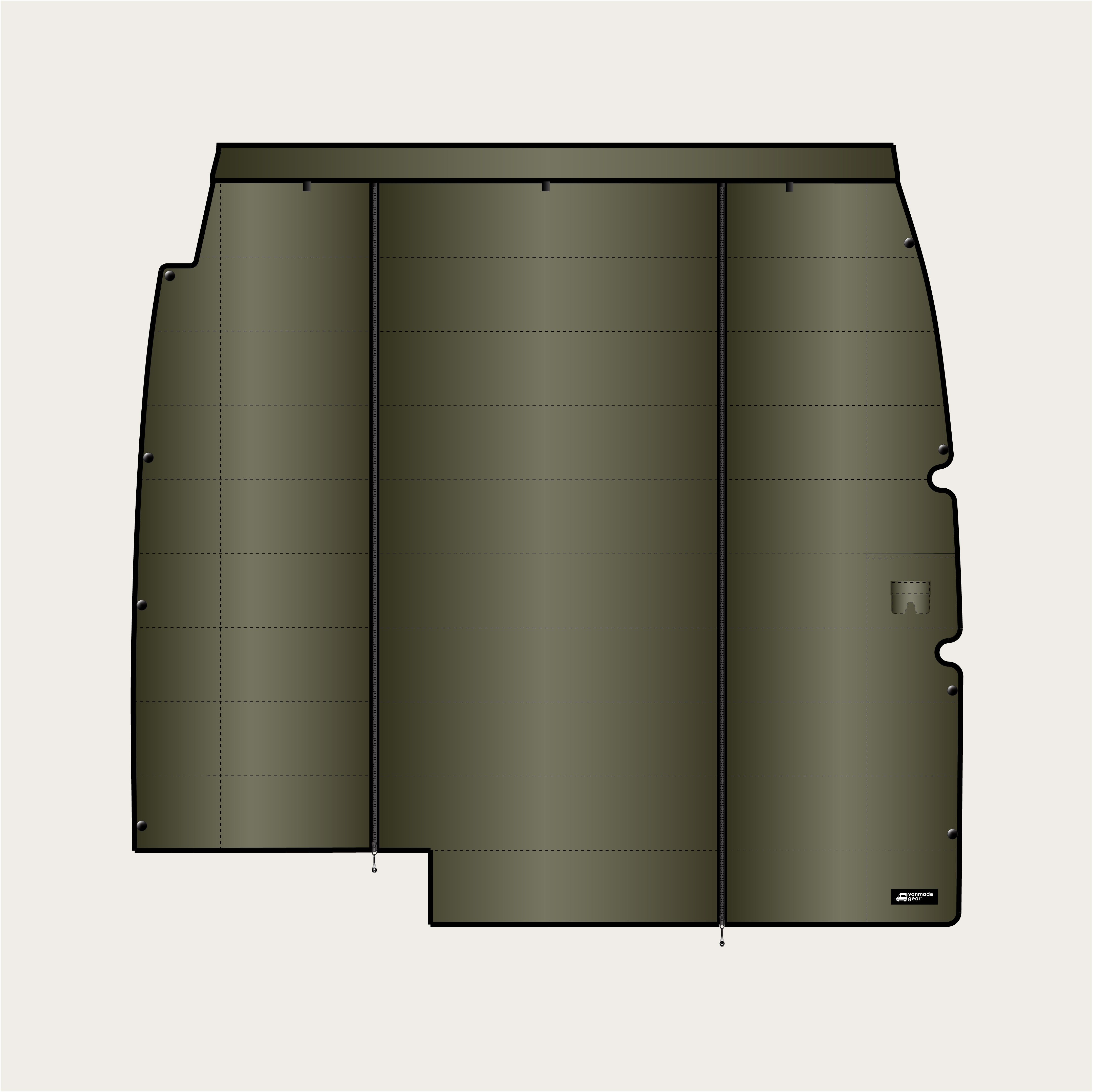 Revel 2021+ Cab Partition