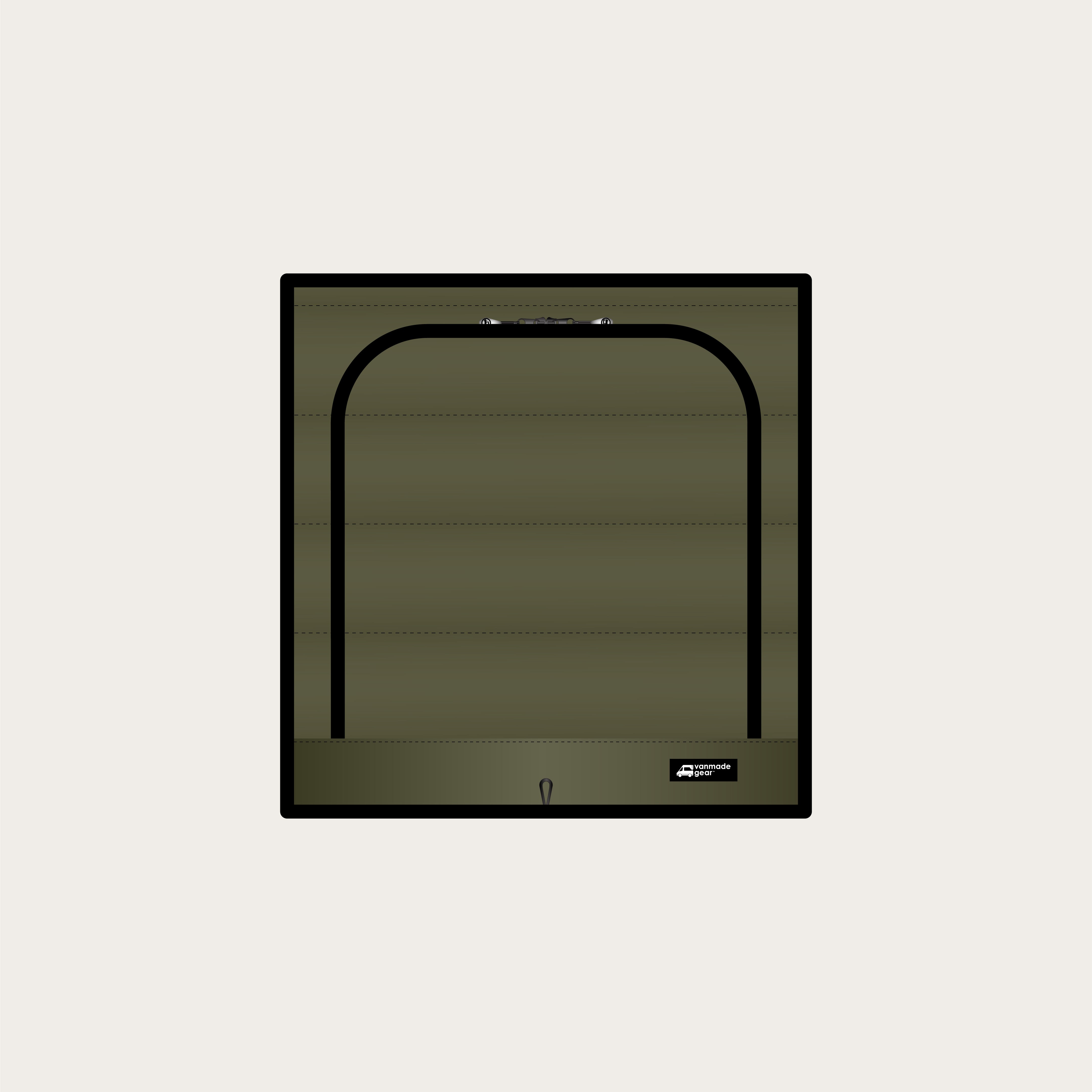 Tiffin GH1 - Dinette Zipper Shade