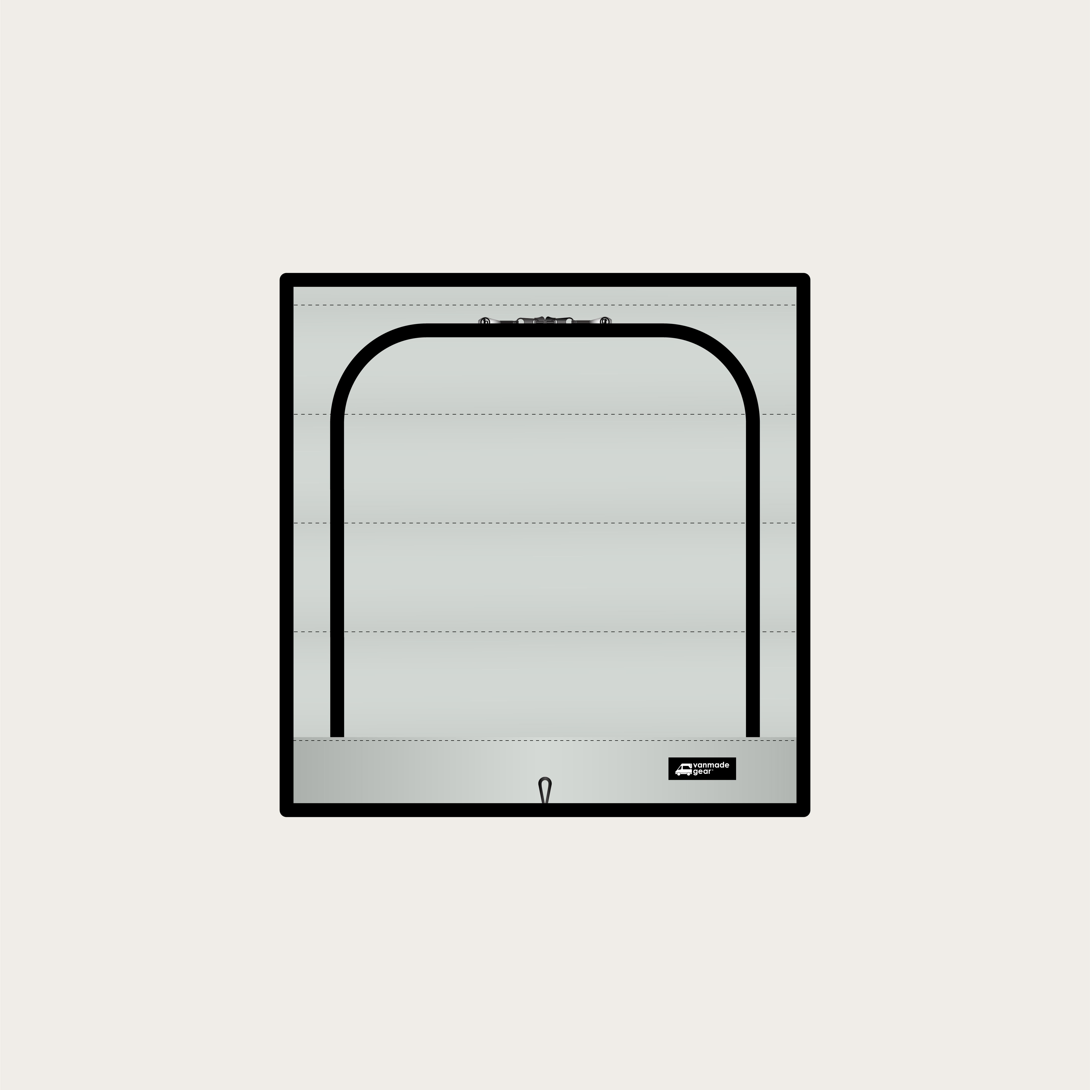 Tiffin GH1 - Dinette Zipper Shade