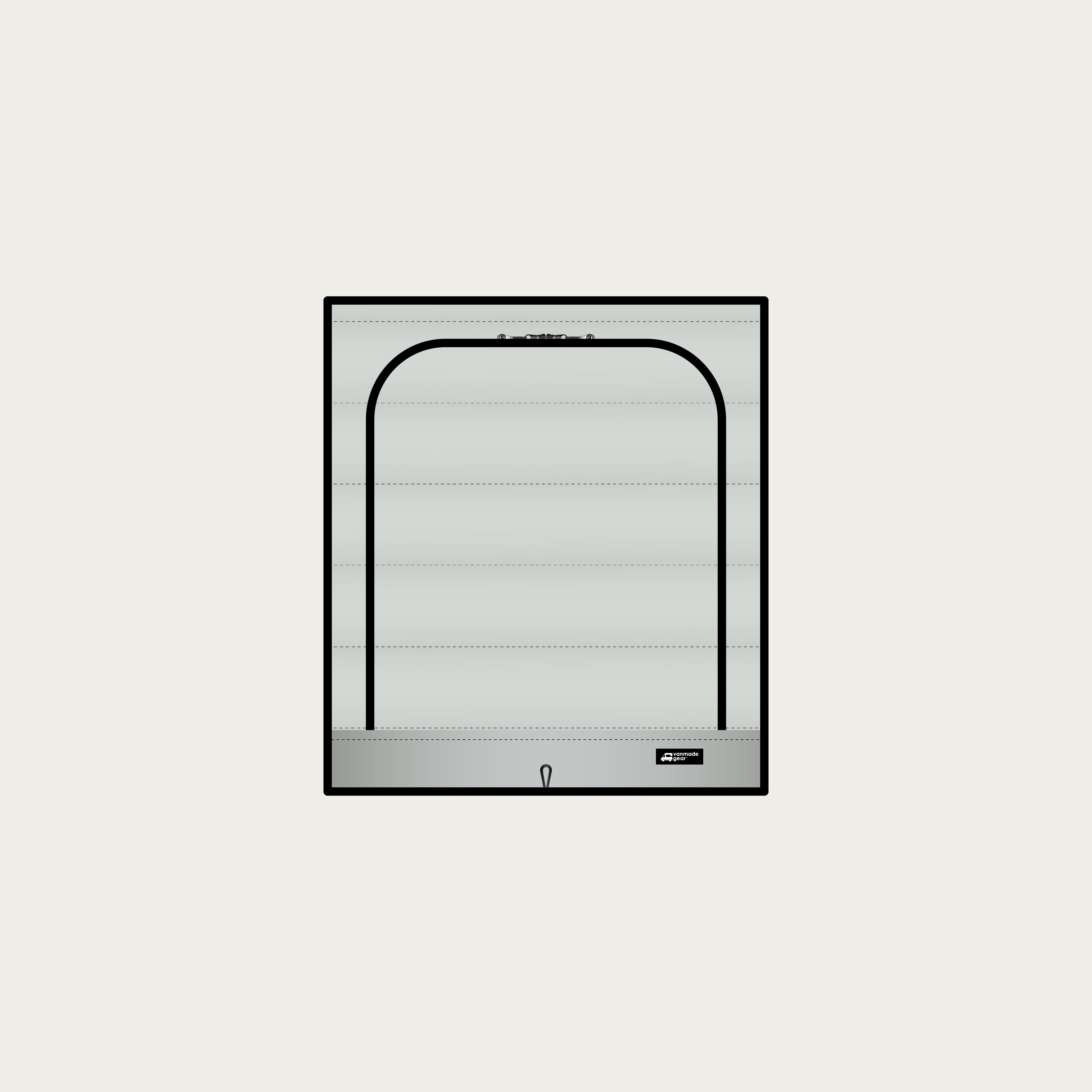 Sprinter Ekko - Dinette Zipper Shade (Passenger Side)