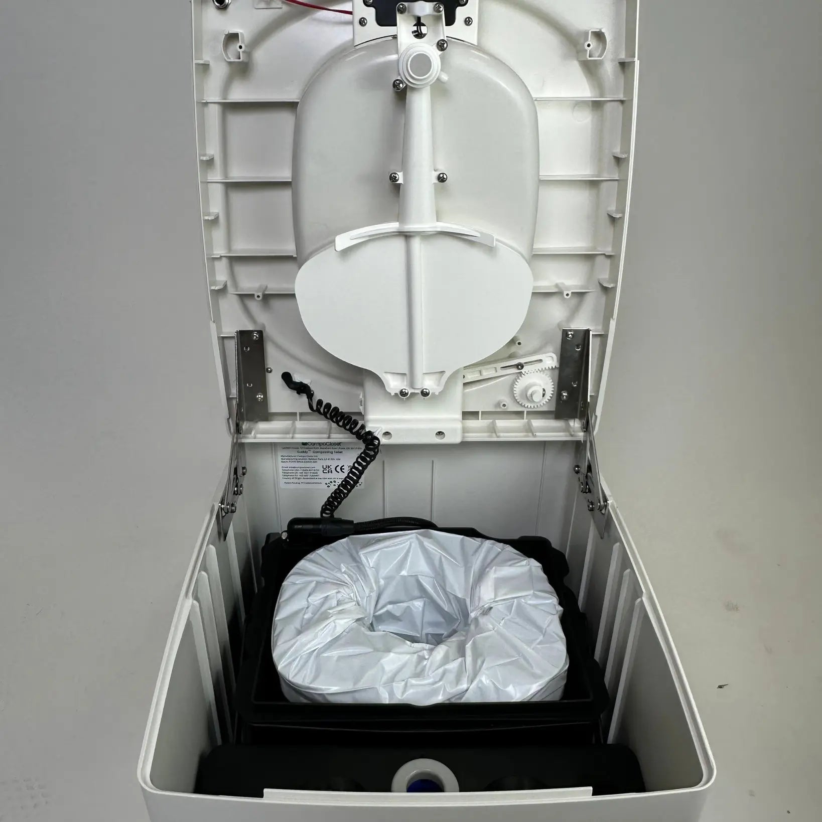 S1 Dry Flush Sealing Toilet | Battery-Powered Off-Grid Toilet with Waste Separation