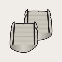 Tiffin GH1 - Zippered Rear Doors (set)